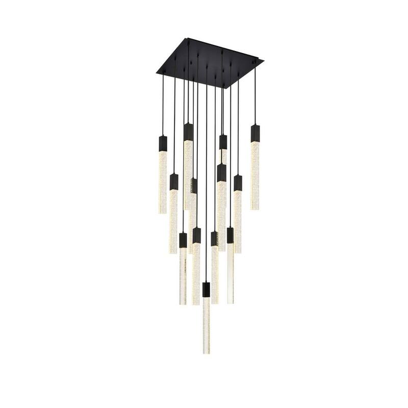 Walker 13 Light Pendant - 26 inch - Black