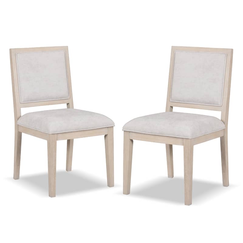 Furniture of America Durem Modern 7-Piece Extendable Solid Wood Dining Set