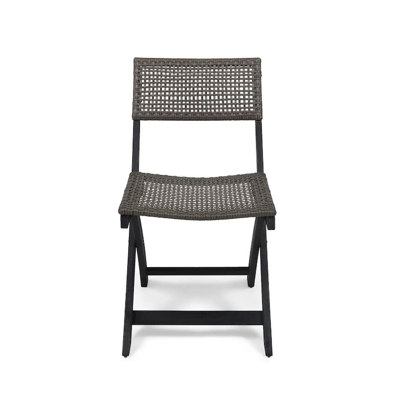 3 Piece Outdoor Hillside Bistro Chair for Garden, Backyard, Lawn