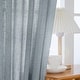 preview thumbnail 43 of 46, Linen Blend Light Filtering Back Tab/Rod Pocket Panel Pair(Set of 2)