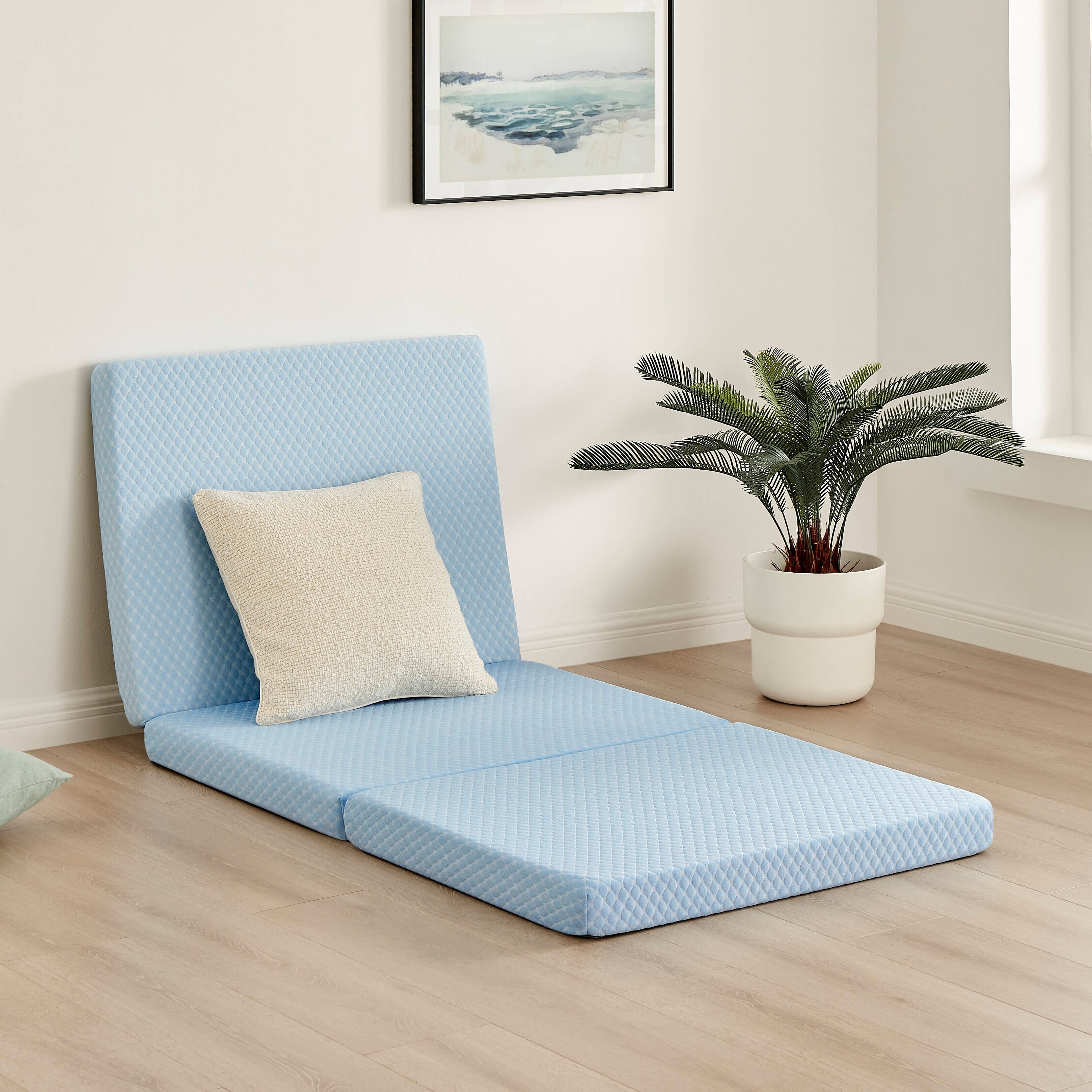 Tri fold mattress bed hot sale bath and beyond