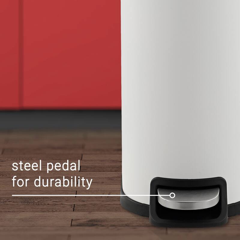 happimess Roland Step-Open Trash Can