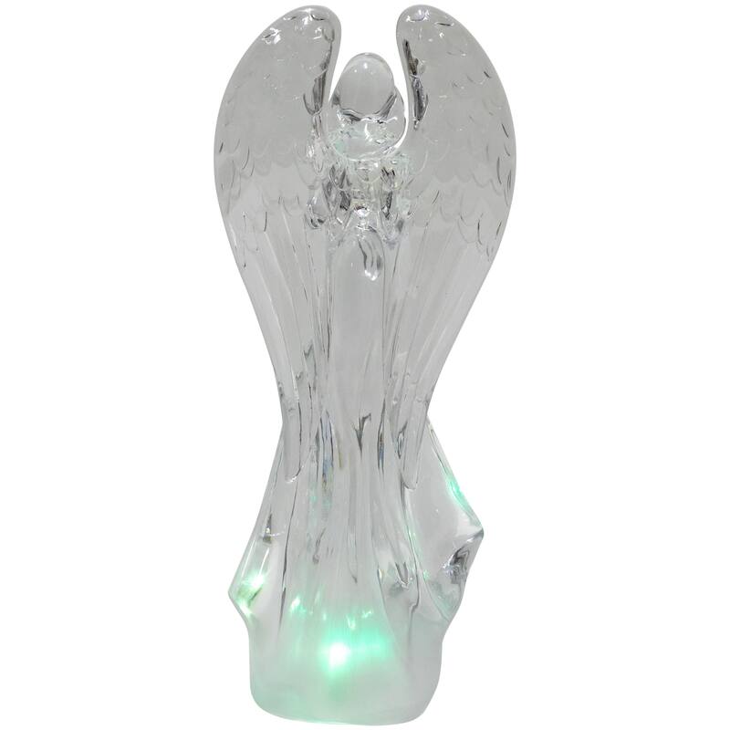 LED Color Changing Praying Angel Christmas Table Top Figure 12.25 Inch