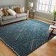 preview thumbnail 11 of 44, Mohawk Home Nomad Vado High/ Low Geometric Area Rug 5' x 8' - Blue