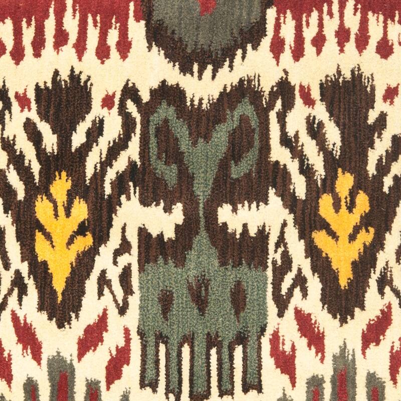 SAFAVIEH Handmade Ikat Shianne Modern Wool Rug