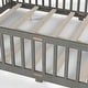 preview thumbnail 92 of 159, Wood Floor Bed with Safety Guardrails and Door