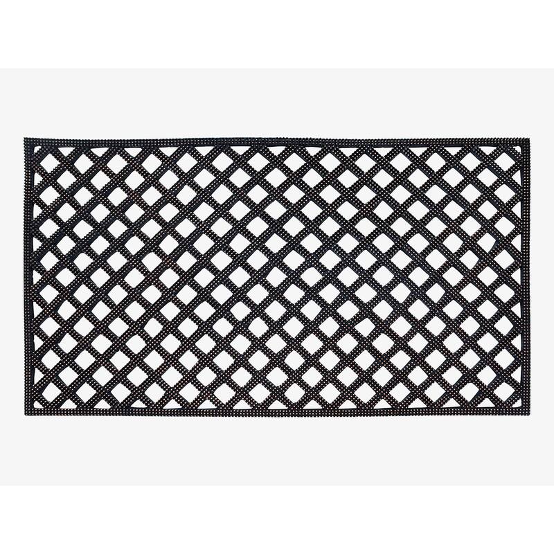 A1HC First Impression Diamonds 100% Rubber Pin Mat with Beautifully Hand Bronze Finish - 18"X30" - Tahoe Pin Copper/Black