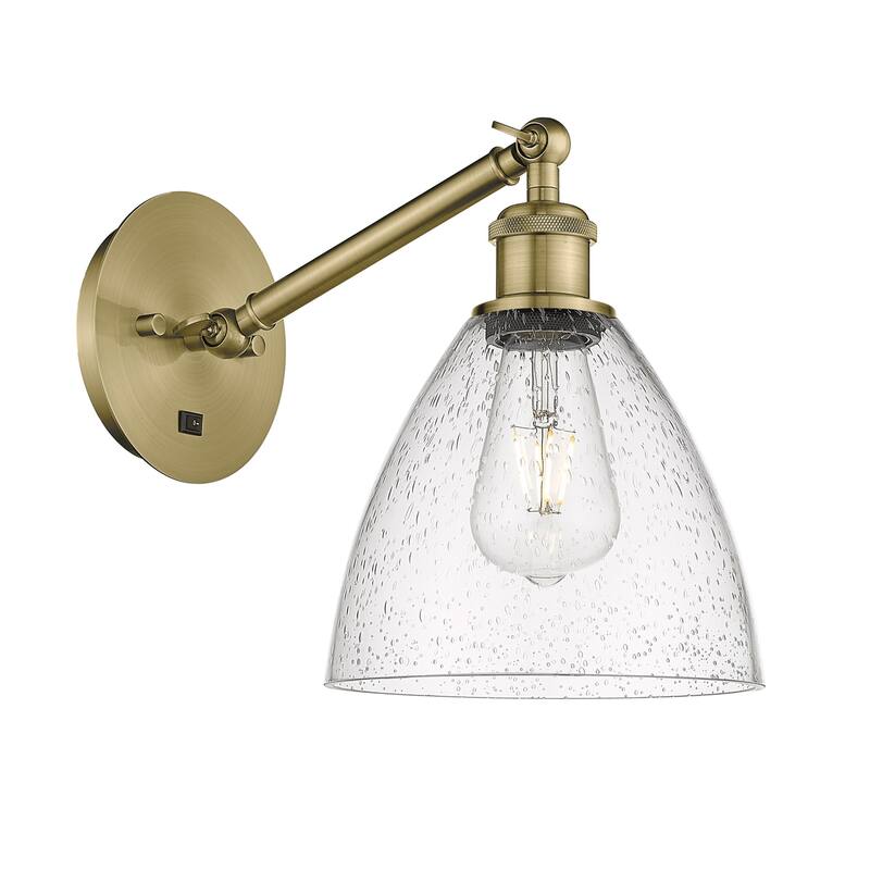 Innovations Lighting 317-1W-14-8 Bristol Sconce Bristol Glass 14" Tall