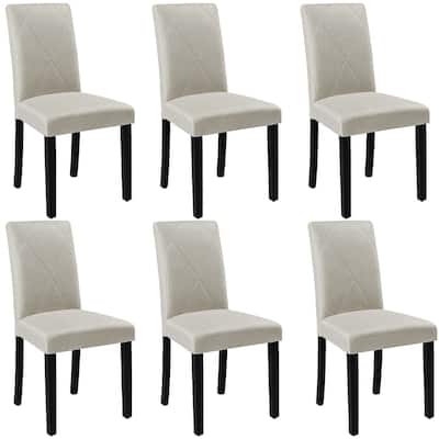 Javlergo Dining Chairs Set of 2/4/6, Upholstered Kitchen Chairs Dining Room Side Chair with Padded Seat Back