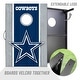 preview thumbnail 4 of 5, Dallas Cowboys NFL Compact 2x3 Tailgate Cornhole Board Set