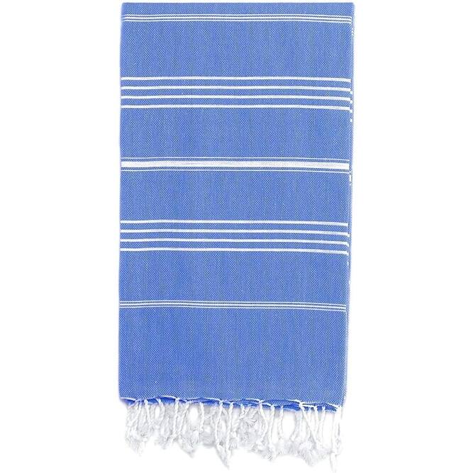 SussexHome Turkish Bath Towel Peshtemal Fouta 39" X 71" - 100% Cotton - for Beach Picnic Sarong