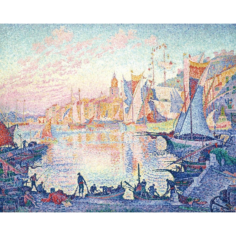 The Port of Saint-Tropez by Paul Signac Giclee Print Oil Painting ...