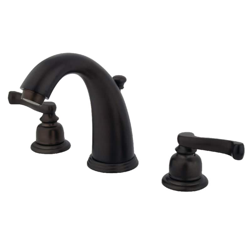 Kingston Brass Royale Widespread Bathroom Faucet with Pop-Up Drain - Oil Rubbed Bronze