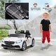 preview thumbnail 32 of 34, Aosom Mercedes SLC 300 Licensed Kids Electric Car with Remote Control, 12V Battery Powered Kids Ride on Car