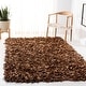 preview thumbnail 9 of 136, SAFAVIEH Handmade Leather Shag Carlijn Modern Decorative Rug 8' x 10' - Brown - Rectangle