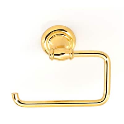 Alno Charlie's 5-1/2" Wide Single C-Post Slide On Toilet Paper Holder
