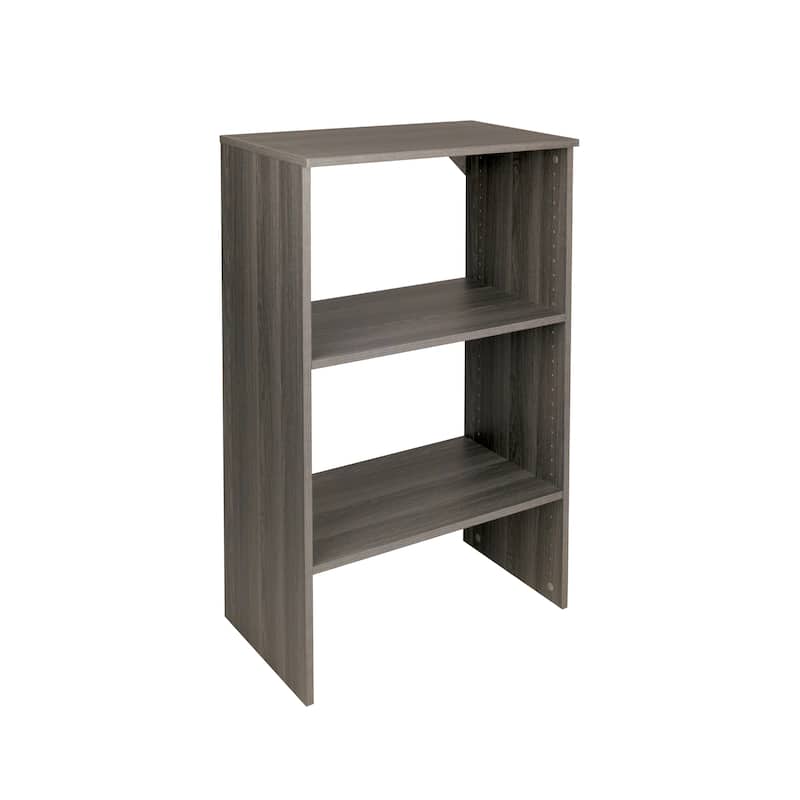 ClosetMaid SuiteSymphony 25-Inch Closet Tower Base Unit - Graphite Grey
