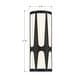 preview thumbnail 4 of 2, Royston Integrated LED Black Sconce
