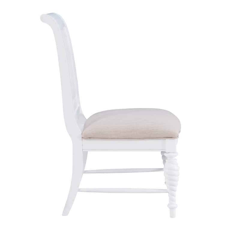 Linon Holden Solid Wood Farmhouse Side Dining Chair (Set of 2)