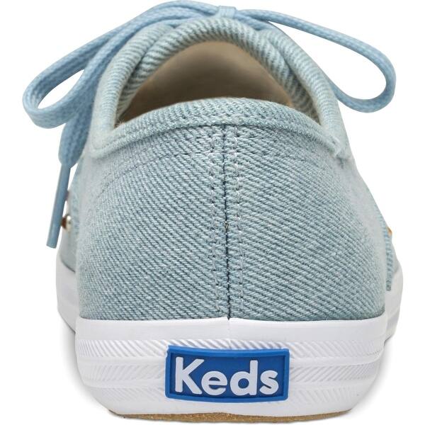 Shop Keds Womens Champion Starlight Stud Fashion Sneakers Denim Dream Foam Light Blue Overstock 32024771