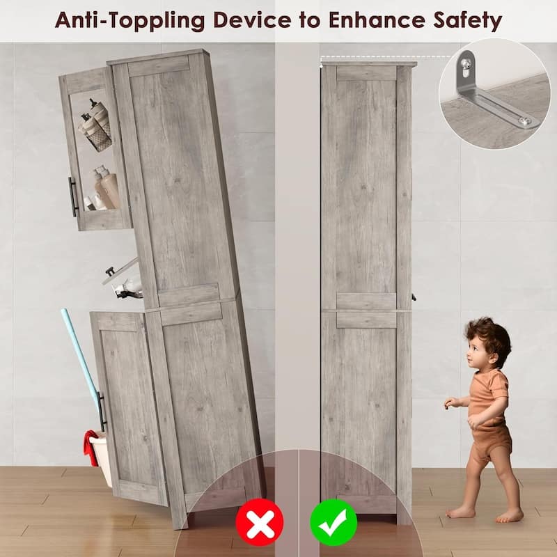 Tall Bathroom Cabinet