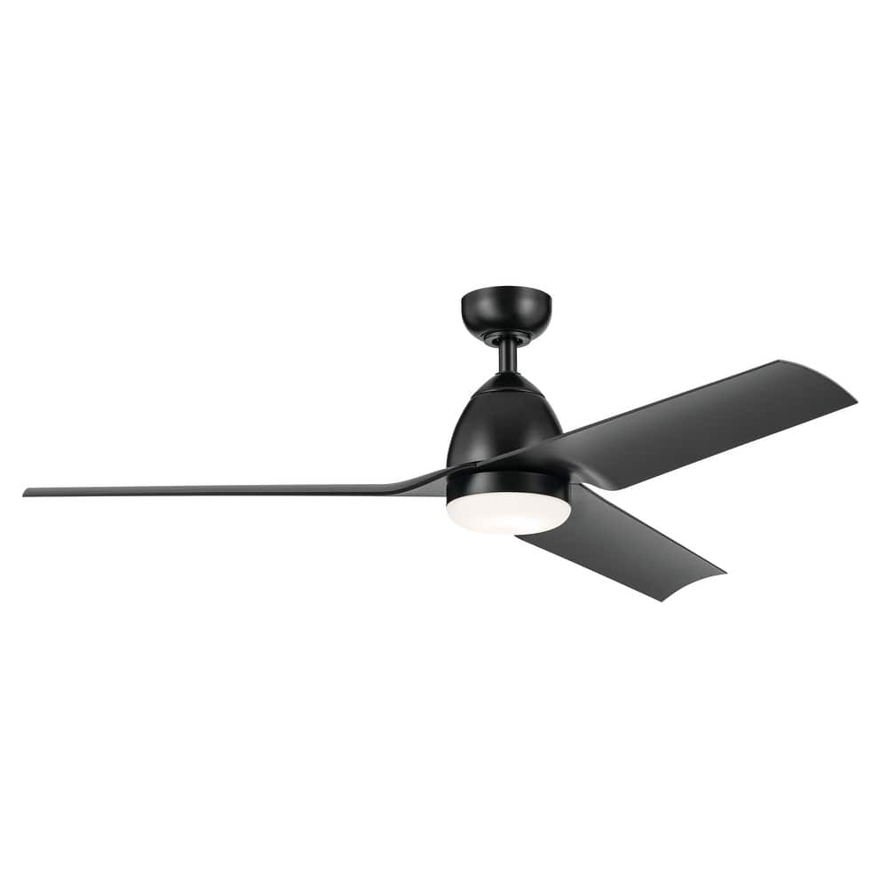 Kichler Lighting Fit 54 in. Integrated LED Outdoor Downrod Mount Ceiling Fan