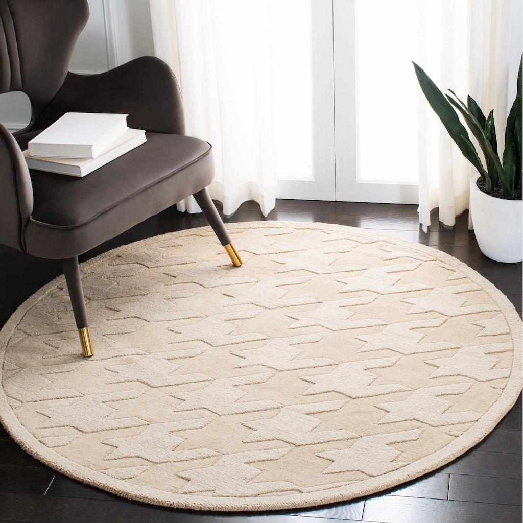 SAFAVIEH Handmade Impressions Unity Modern Wool Rug