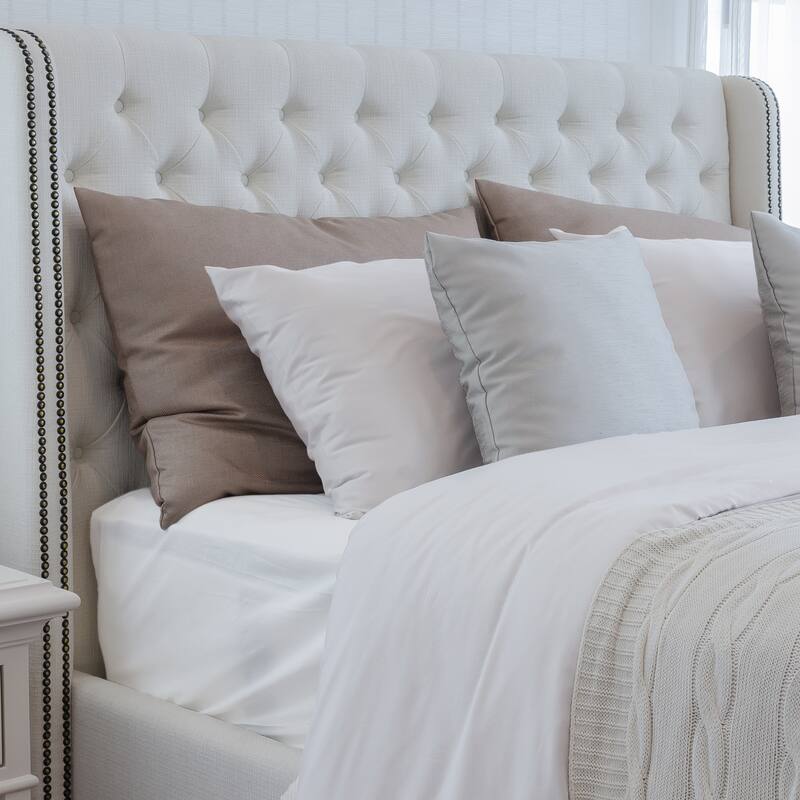 2-Piece Pillowcase Set, 100% Bamboo Breathable 320 Thread Count Pillow Case