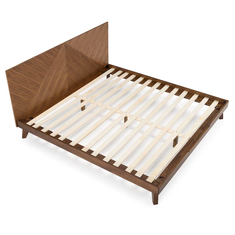 Modrest Soren Modern Walnut Bed