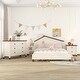 preview thumbnail 31 of 44, 3-Pieces Bedroom Sets, Platform Bed Frame with Nightstand & Storage Dresser, No Box Spring Needed, Easy Assembly