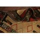 preview thumbnail 14 of 14, Geometric Kilim Shiraz Persian Tribal Area Rug Hand-woven Wool Carpet - 2'0" x 2'10"
