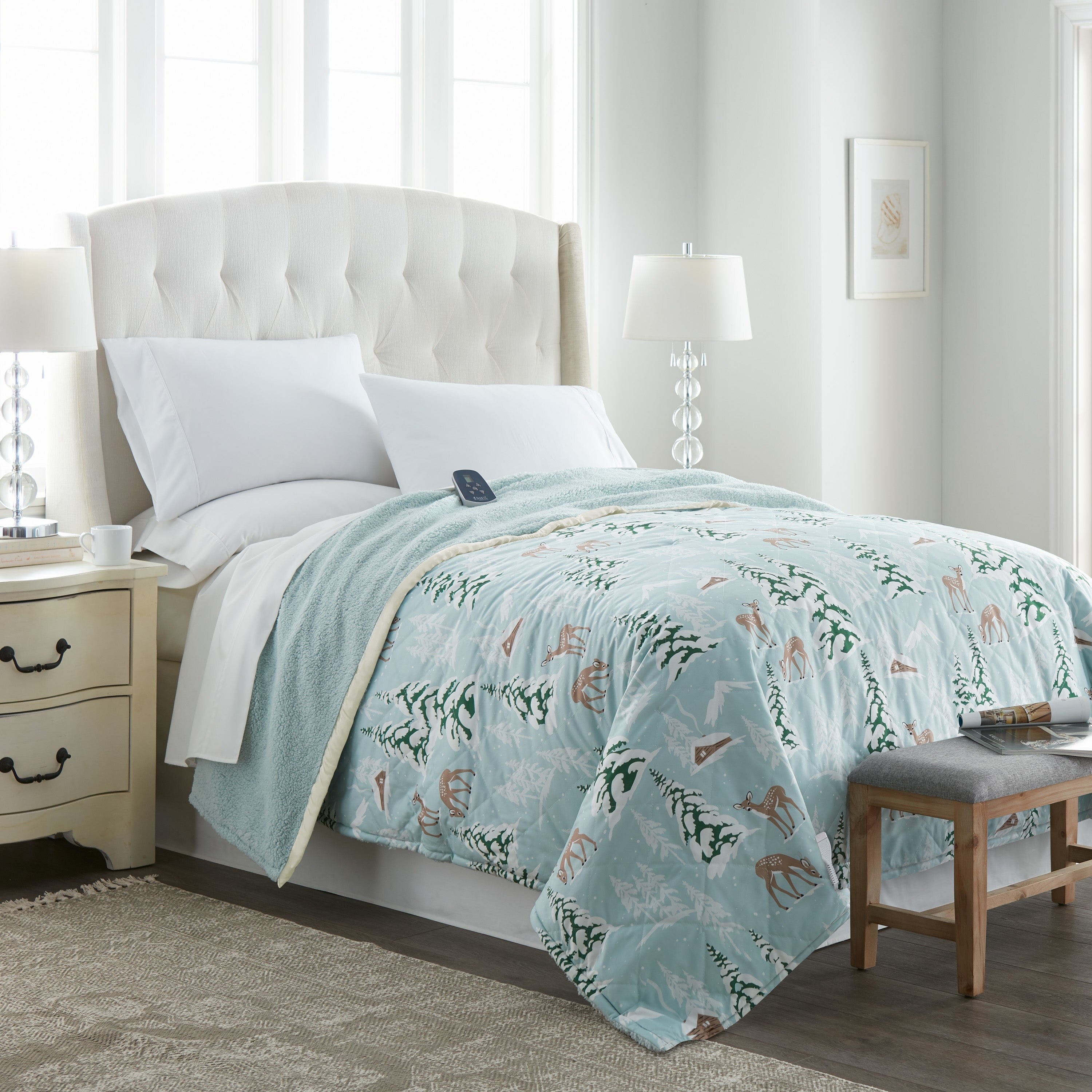 Linen house new arrivals quilted electric blanket