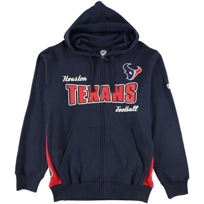 Hands High Mens Houston Texans Football Hoodie Sweatshirt,, Blue, Large