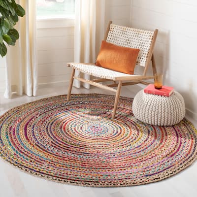 SAFAVIEH Handmade Cape Cod Dagmar Coastal Jute Rug