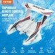 preview thumbnail 2 of 5, RC Plane, 3 Channel Remote Control Airplane with 6-Axis Gyro Stabilizer,with 2 Batteries - 2.4GHZ 3 Channel