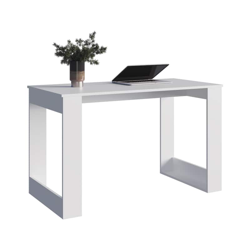 Writing Desk with Ample Workstation and Sturdy Legs