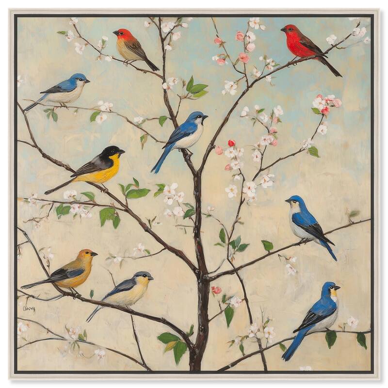 Arboreal Aria I Canvas by Art Remedy - Silver - 30" x 30"