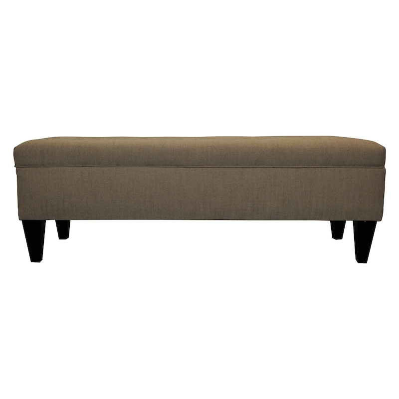 Sole Designs Brooke Bonjour 10-button Tufted Storage Bench