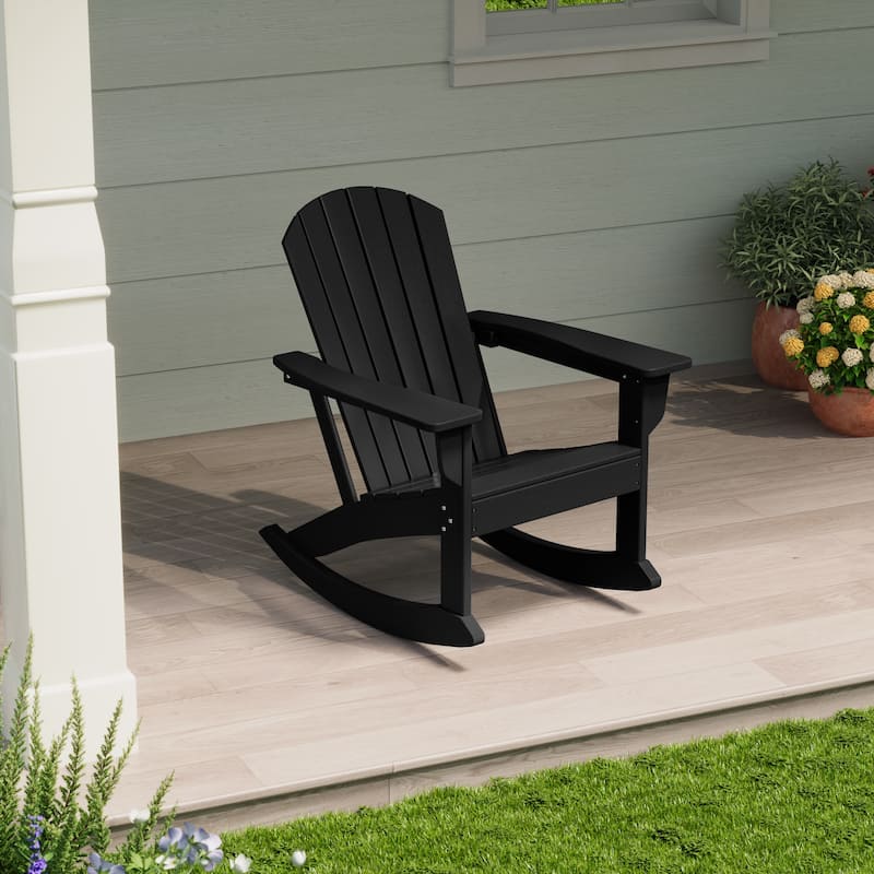 Laguna Hdpe All Weather Outdoor Patio Rocking Chair