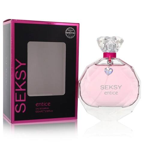 Seksy Entice by Seksy Eau De Parfum Spray 3.5 oz For Women