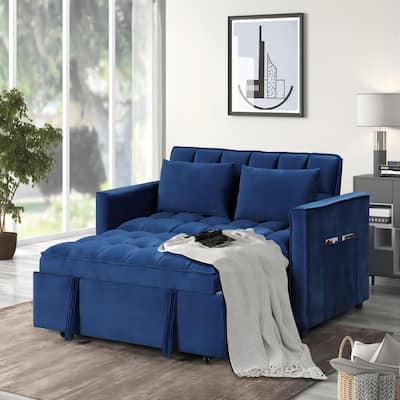 66.25'' Velvet Sofa - 66.25'' W X 34'' D