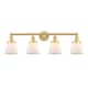 Option Satin Gold / Matte White