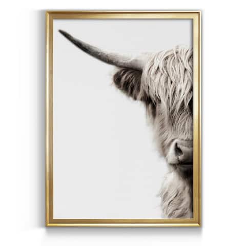 Highland Cattle Premium Framed Print - Ready to Hang