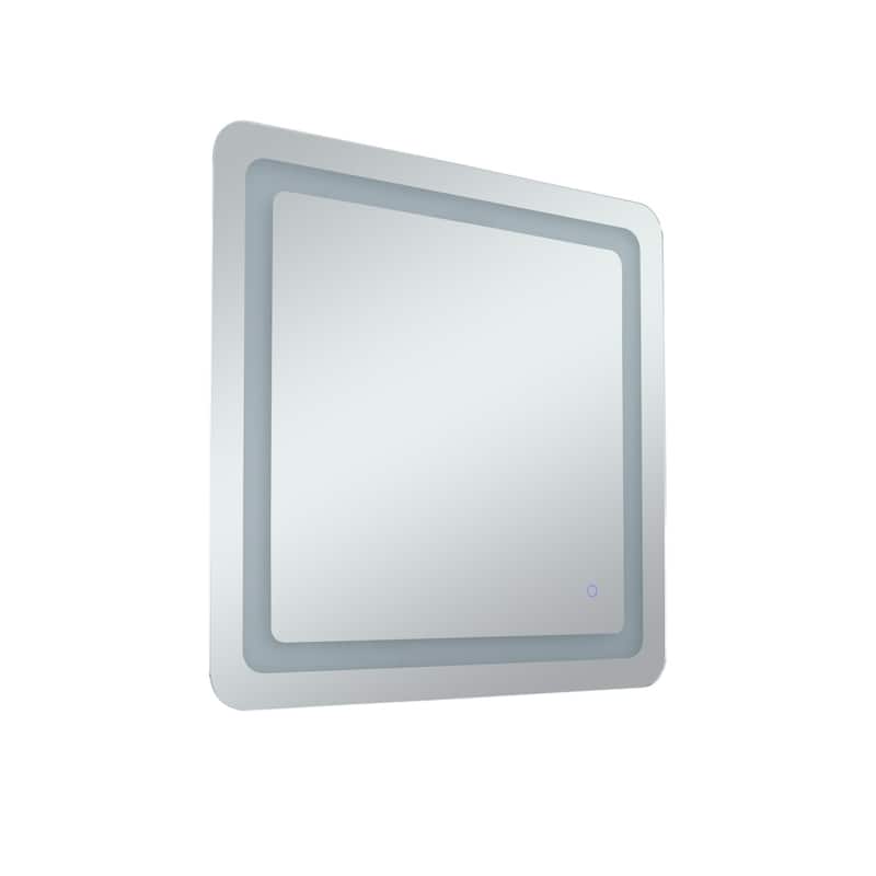 Indigo Home 30in x 30in soft edge LED mirror