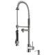VIGO Zurich Pull-Down Spray Kitchen Faucet - Faucet with Soap Dispenser - Stainless Steel