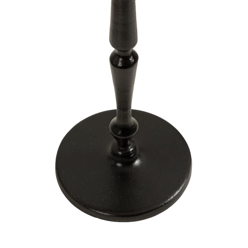 Kate and Laurel Carling Metal Pedestal Table and Plant Stand