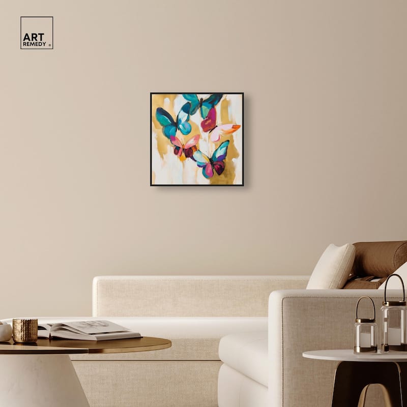 Wings in Waltz II Canvas by Art Remedy