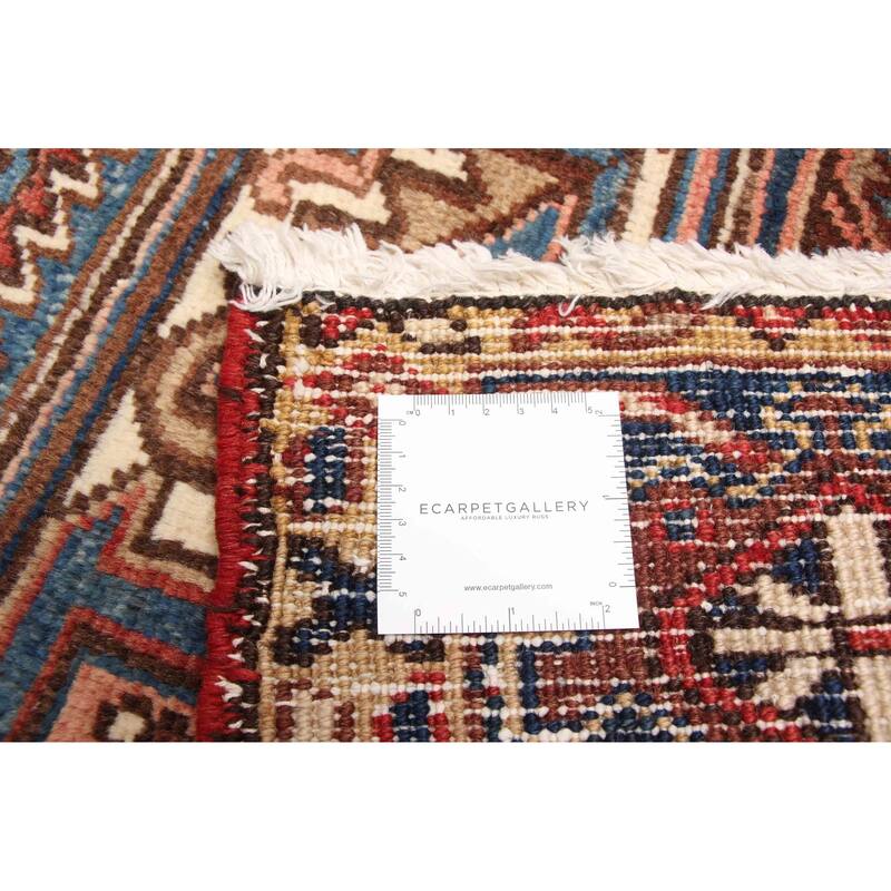 ECARPETGALLERY Hand-knotted Sarabi Light Red Wool Rug - 7'7 x 10'7