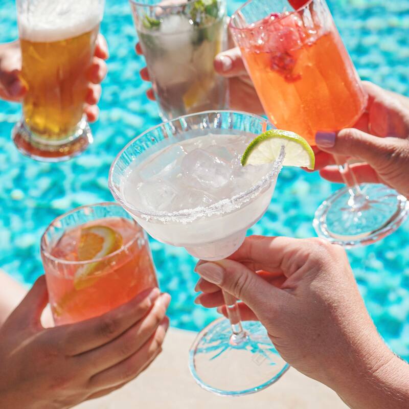 Superglass Polycarbonate Margarita Glass