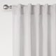 preview thumbnail 9 of 34, Linen Texture Double Ruffle Semi-sheer Curtain Pair(2 panels)